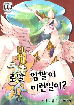 (Kansai! Kemoket 2) [Ortensia (Shinobe)] Royal Mesu Uma ga Konna Koto ni | 로얄 암말이 이런일이? (My Little Pony Friendship is Magic) [Korean] [TeamHumanTrash]