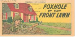 [Charles Biro] Foxhole On Your Front Lawn