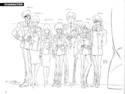Super Dimension Fortress Macross Animation Reference Materials Settei