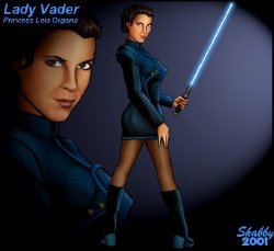 StarWars Shabby Blue Sith Girls