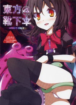 (C78) [Usotsukiya (Oouso)] Touhou Kutsushita Bon 4 | Touhou Socks Book 4 (Touhou Project) [English] [CGrascal]