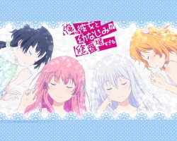 Ore no Kanojo to Osananajimi ga Shuraba Sugiru Official anime website (april fools,oreshura memories,etc)