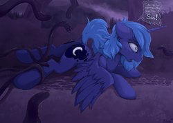 [Blackfury] Princess Luna Tentacle Rape (My Little Pony Friendship Is Magic)