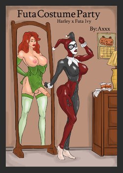 [Axxx] Futa Costume Party - Harley X Futa Ivy (Batman)