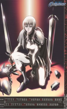 Claymore Calendar 2008