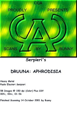 Serpieri, Paolo Eleuteri - Druuna 6 - Aphrodisia (1997)