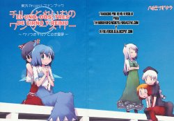 (C77) [Hachimitsu Zakura (Kamonari)] Cirno to Reimu no One Two Three | Cirno and Reimu's One Two Three (Touhou Project) [Spanish] {Revolversolid}