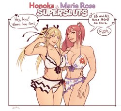 [DevilHS] Honoka and Marie Rose Supersluts (Dead or Alive)