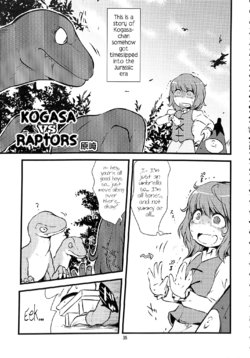 (C89) [Konnyaku nabe (Harasaki)] Kogasa VS Raptors (R-18G Koga Ryona Goudoushi 3 Koga Ryonabe Shime) (Touhou Project) [English]