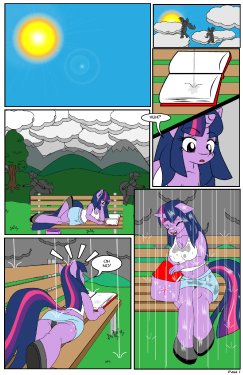[Dekomaru] The Hot Room: Soaked (Texted Version) (My Little Pony Friendship is Magic)