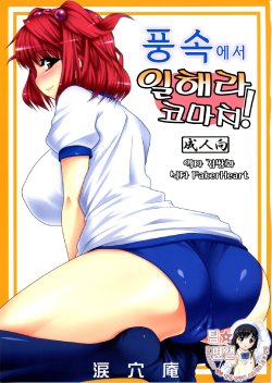 (Reitaisai 6) [Ruiketsuan (Namidame)] Fuuzoku de Hatarake Komachi! | 풍속에서 일해라 코마치! (Touhou Project) [Korean] [팀☆면갤]