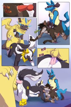 [Fight] Wholesome Foursome (Pokemon) [Chinese] [猫咪自汉化]