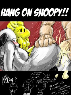 [MonkeyxFlash] Hang on Snoopy! (Peanuts)
