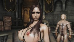 Skyrim (Dawnguard deepthroat)...