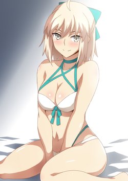 [Hara] Mizugi Okita-san (Fate/Grand Order)