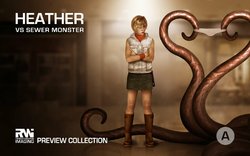 Heather Vs Sewer Monster - Preview A