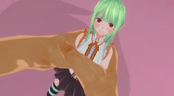 [cm3d2] 悪臭の巨女 -2人同時責め-