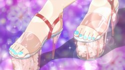 Anime foot screencaps v2 (part 1)
