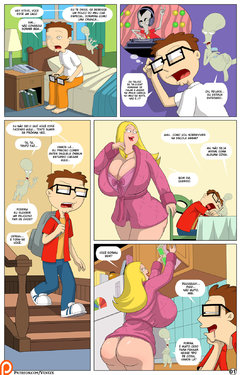 [Arabatos] The Tales of an American Son (American Dad) Chapter 2 (ongoing) [Portuguese-BR] [Hardhit]