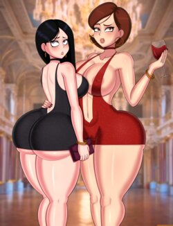 [DrunkAvocado] Violet and Helen Undercover (The Incredibles)