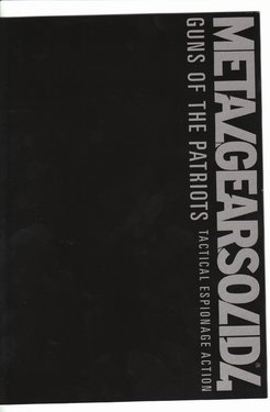 Metal Gear Solid 4 - Art Booklet
