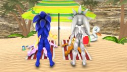 [BlueApple] Beach Double Date (Sonic The Hedgehog)