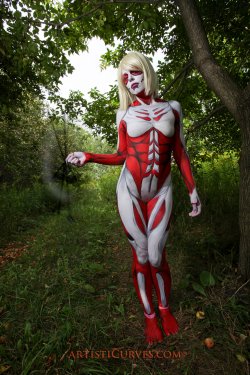 paint cosplay body Female