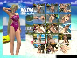 DOAX babes on Sexy Beach Vol. 1 Nude version - Helena