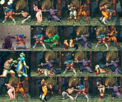 SUPER Street Fighter IV - Posiciones Sexuales