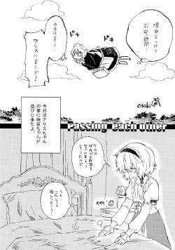 (Aka no Hiroba 3) [Chiisai Hou ga Ii., Mugijirushi (asaki, Tairi)] Passing each other (Touhou Project)