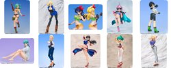 [Figures] Dragon Ball Gals by MEGAHOUSE (Android 18, ChiChi, Bulma, Videl and Lunch)