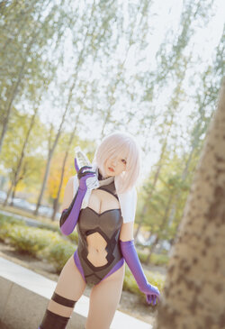 Aban is very happy today 阿半今天很开心 — Mashu Kyrielight - Stage 1 [Fate Grand Order]