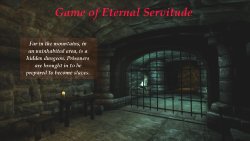 [Oblivion] Game of Eternal Servitude - Ivy & her new slave
