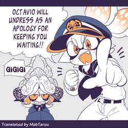 [SIZMA] Octavio will undress as an apology for keeping you waiting!! (Splatoon) [English] [Digital]