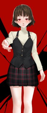 [Furisuku] Makoto ni Kubiwa Shite mita (Persona 5)
