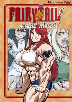 [Pokkuti] Magic Muscle (Fairy Tail) [Colorized]