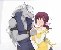 [Abubu] Hoshizora-taku ni Isourou shiteru Wolfrun ga Ikuyo ni Hankyousei Sex Zanmai | A Freeloading Wolfrun coerces Ikuyo into having sex (Smile PreCure!) [English]