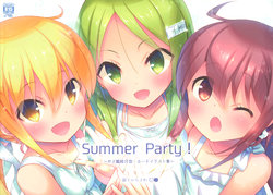 (C90) [Neko Jarasa Re (Yuasa)] Summer Party! ~Yadokan Mutsuki-gata · Card Illust Shuu~ (Kantai Collection -KanColle-)
