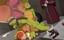 teenage mutant ninja turtles (April o´neil)