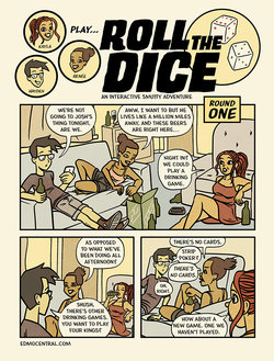 [Eddie Monotone] Roll the Dice: An Interactive Smutty Adventure [ongoing][interactive story]