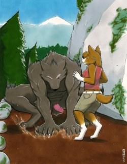 [Meesh] The Werewolf and the Corgi