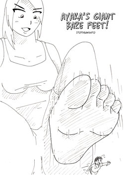 [Itotiisakihito] Ayaka no Kyodai na Suashi | Ayaka’s Giant Bare Feet [English]