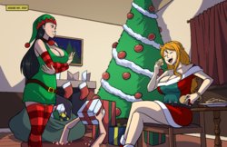 (Axel Rosered) Nami and Robin Christmas