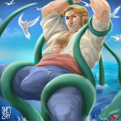 [sketzom] Jacob Holland (The Sea Beast)