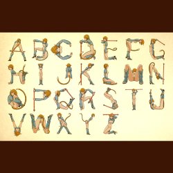 Sun Wukong Genderswap Alphabet