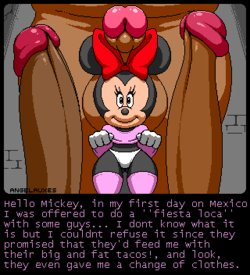 [angelauxes] Minnie visits Mexico (Disney)