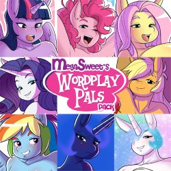 [Megasweet] Wordplay Pals Pack (My Little Pony: Friendship is Magic)