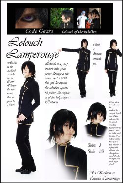 [Rei Kashino] Lelouch Lamperouge (Code Geass)