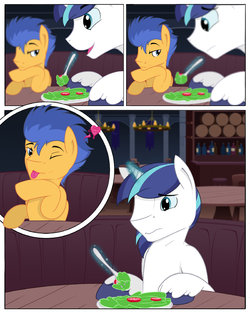 [cartoonhorseporn] Double date (My little pony)