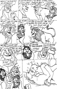[Wolfwood] Lion King Orgy (The Lion King)